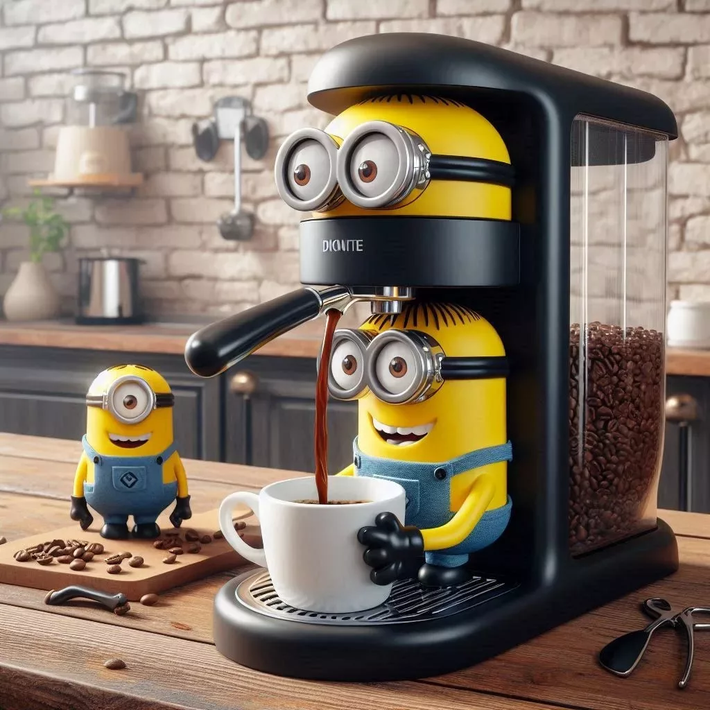 How to Use the Minion Shaped Coffee Maker