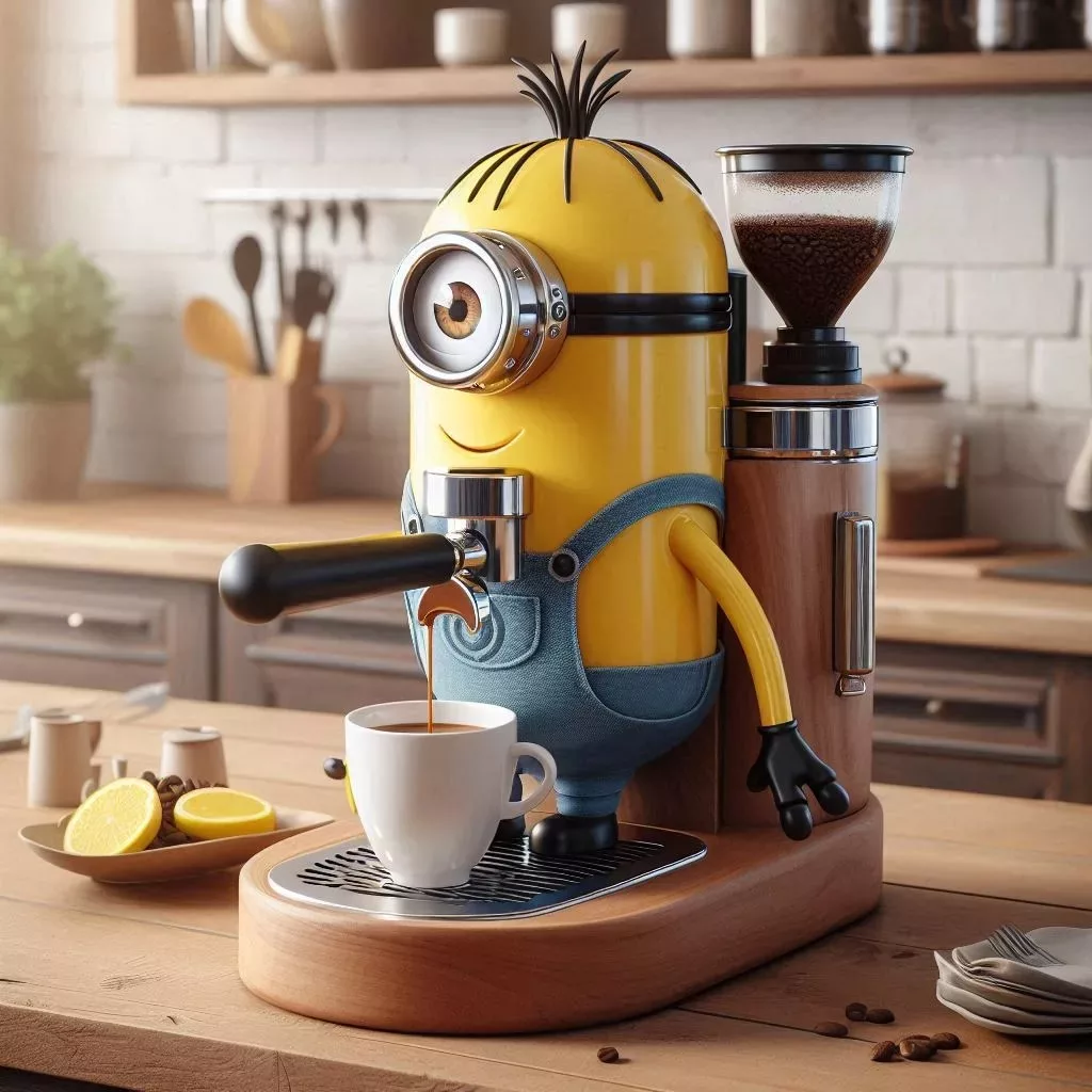 Features of the Minion Shaped Coffee Maker