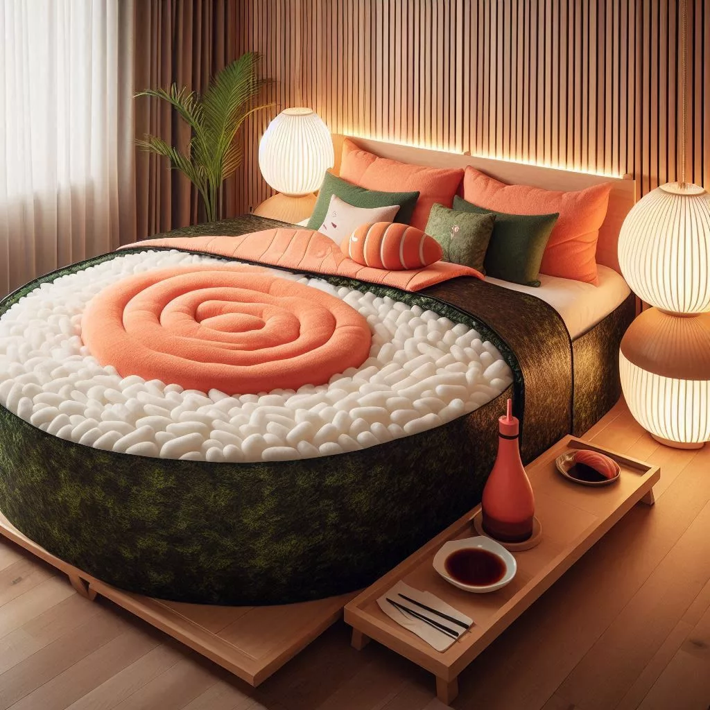 Exploring Diverse Sushi Shaped Bed Designs