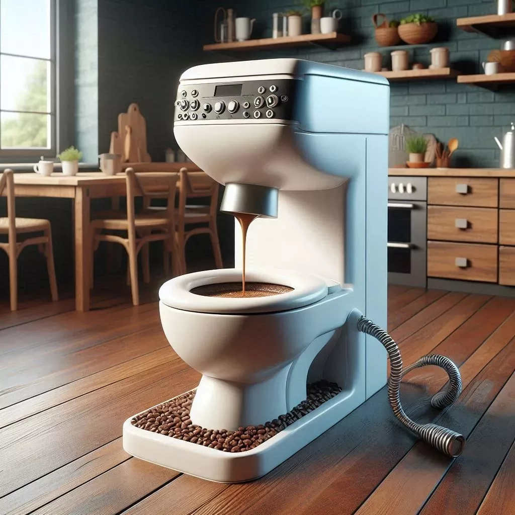Integrating a Toilet-Shaped Coffee Maker into Your Home
