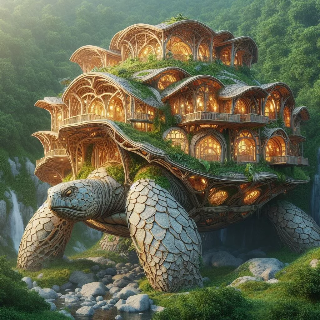 The Appeal of Turtle Shaped Houses