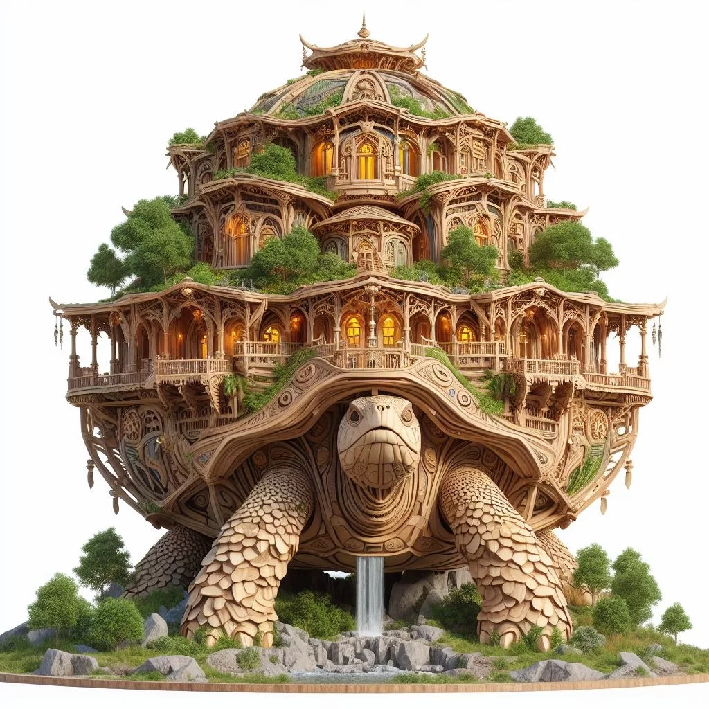 Design Features of Turtle Shaped Houses