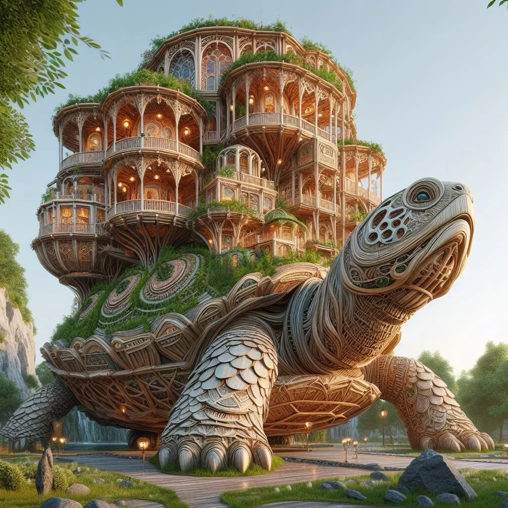 Benefits of Living in a Turtle Shaped House