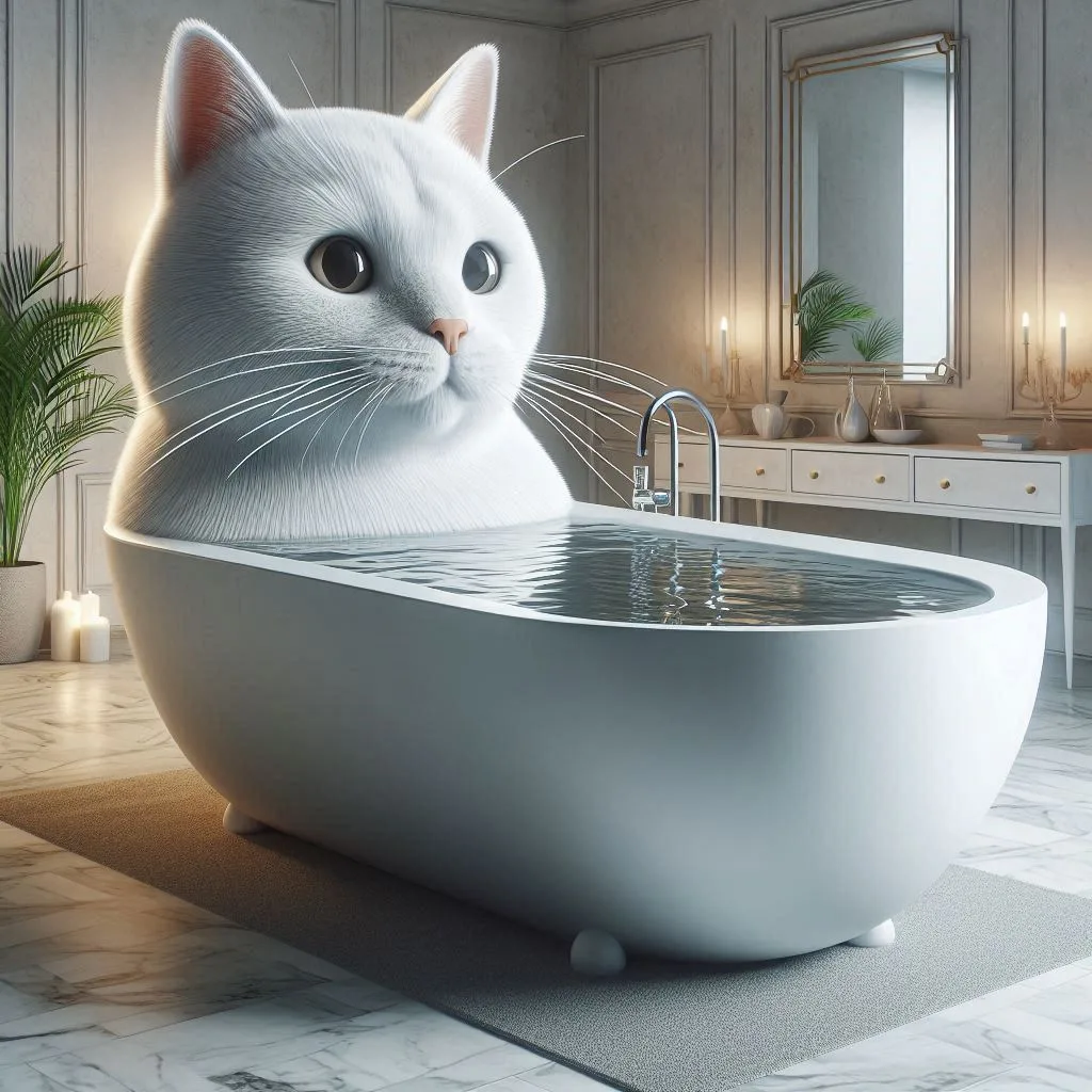 Integrating a Cat Shaped Bathtub into Your Bathroom