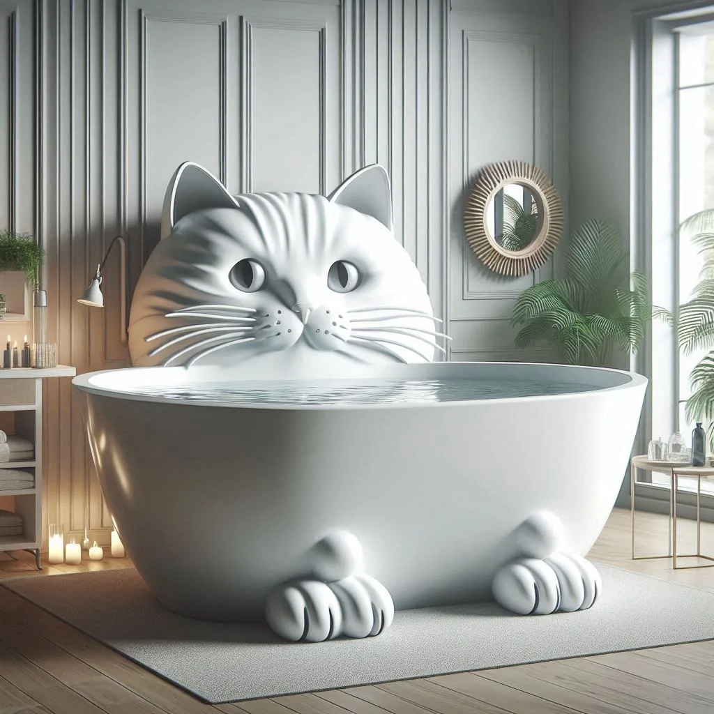 The Cultural Impact of Cat Shaped Bathtubs