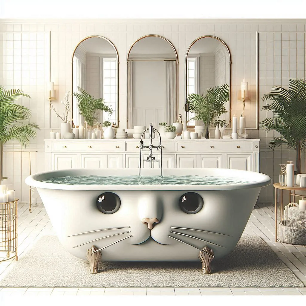 The Cultural Impact of Cat Shaped Bathtubs