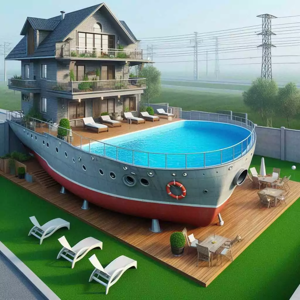 Benefits of Ship-Shaped Swimming Pools