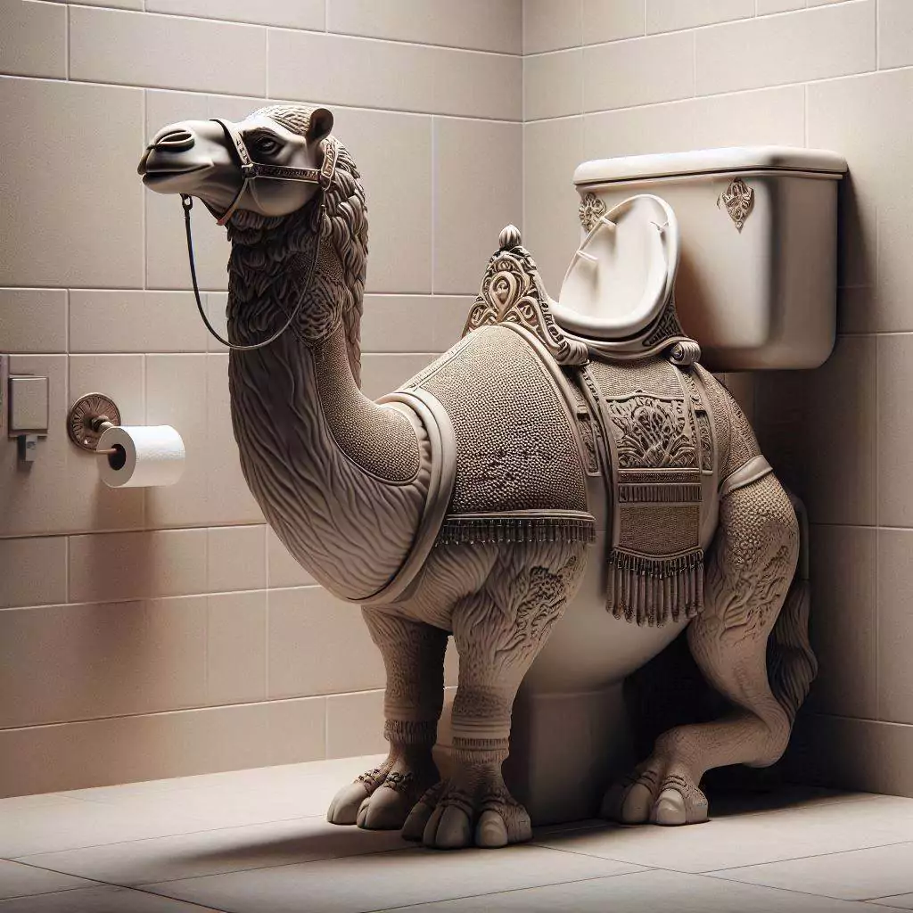 The Functionality of the Camel-Shaped Toilet