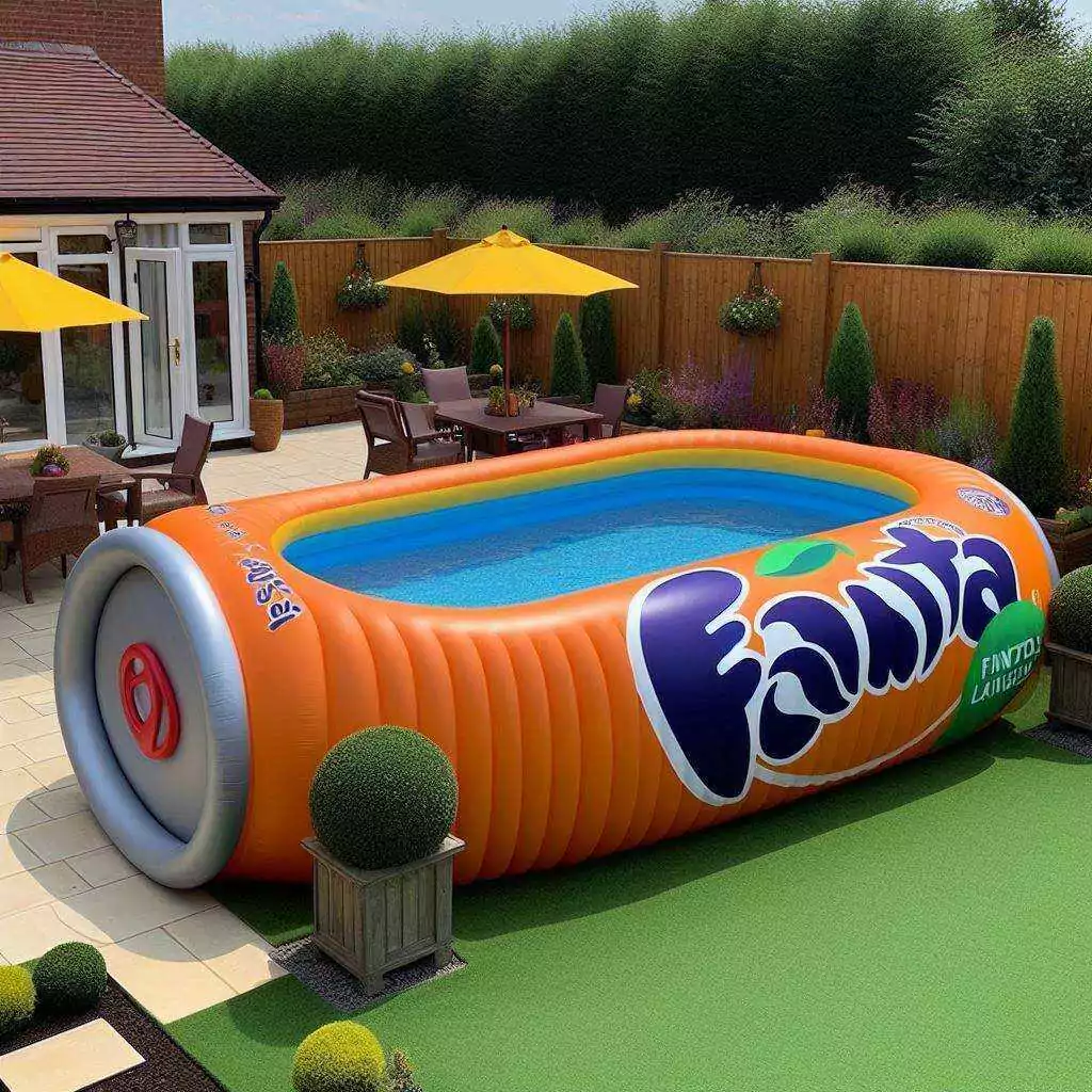 The Appeal of the Inflatable Soda Can Shaped Pool