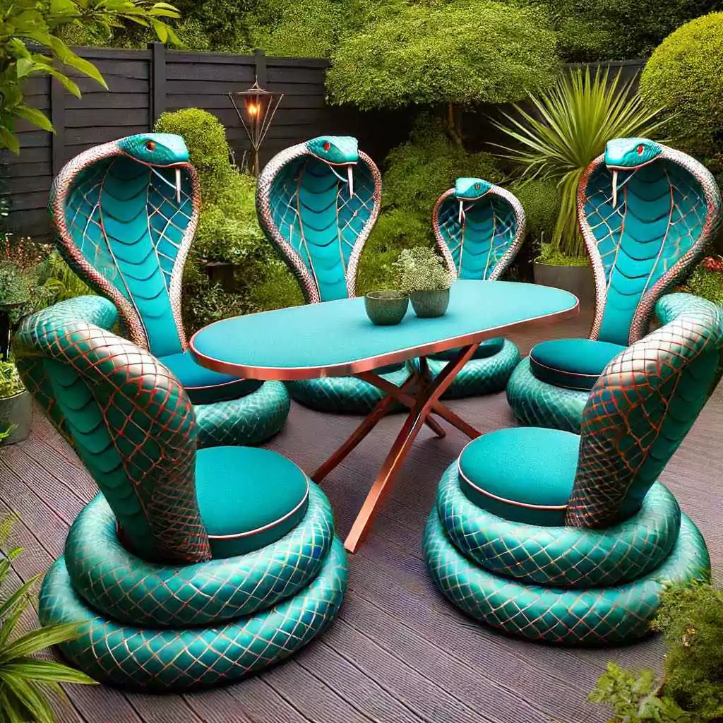 Materials Used in Snake Patio Sets