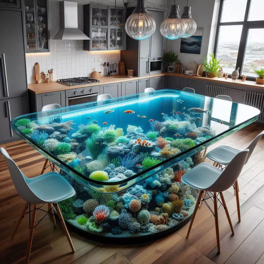 Benefits of Owning an Aquarium Dining Table