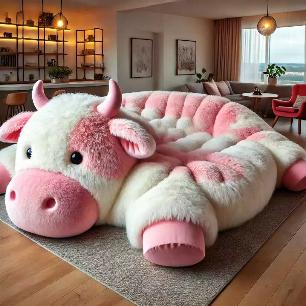 Decorating with a Cow Lounger