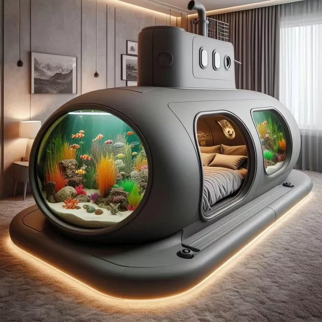 1. The Allure of Themed Beds and the Rise of Aquarium Submarine Beds