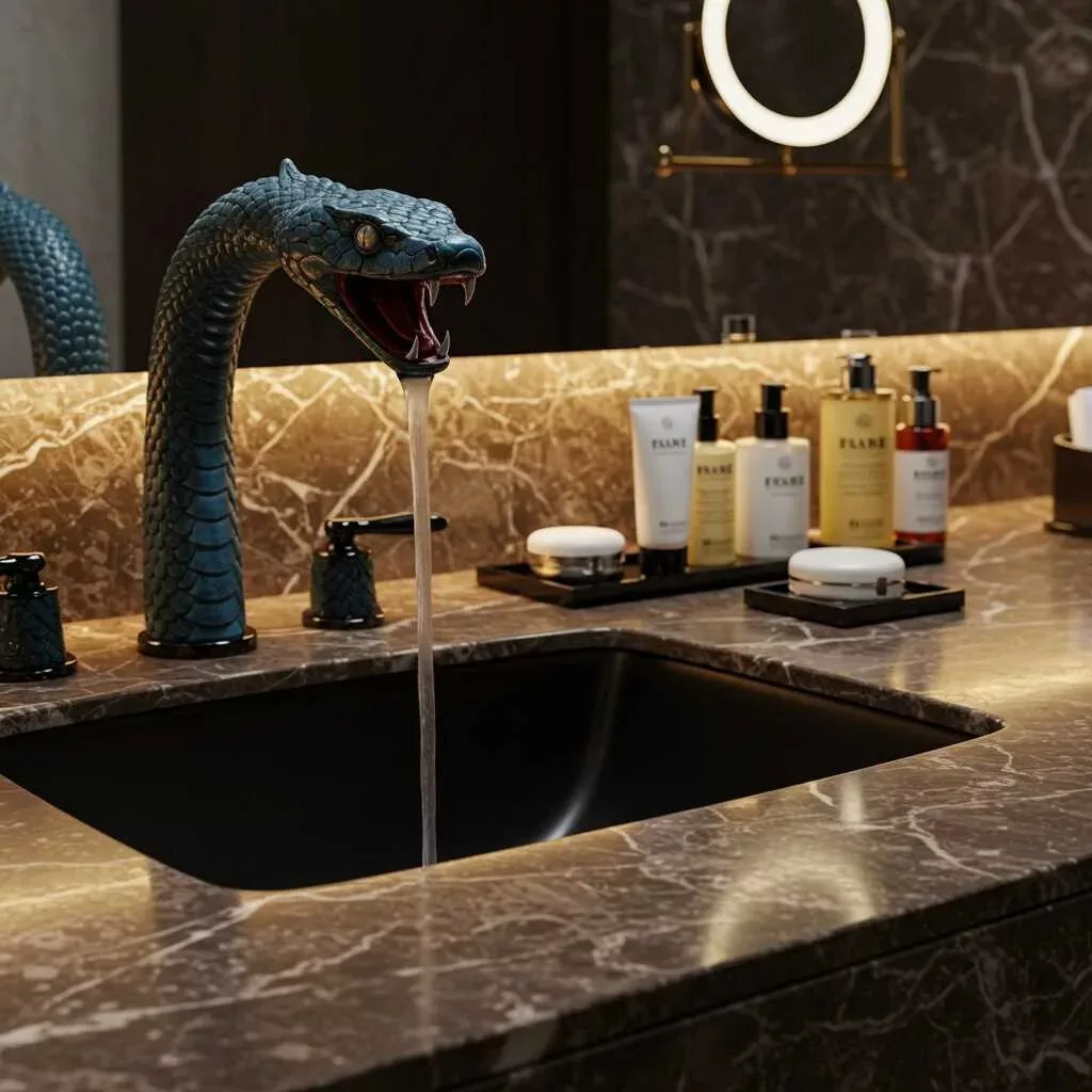 Where to Install Snake Faucets?