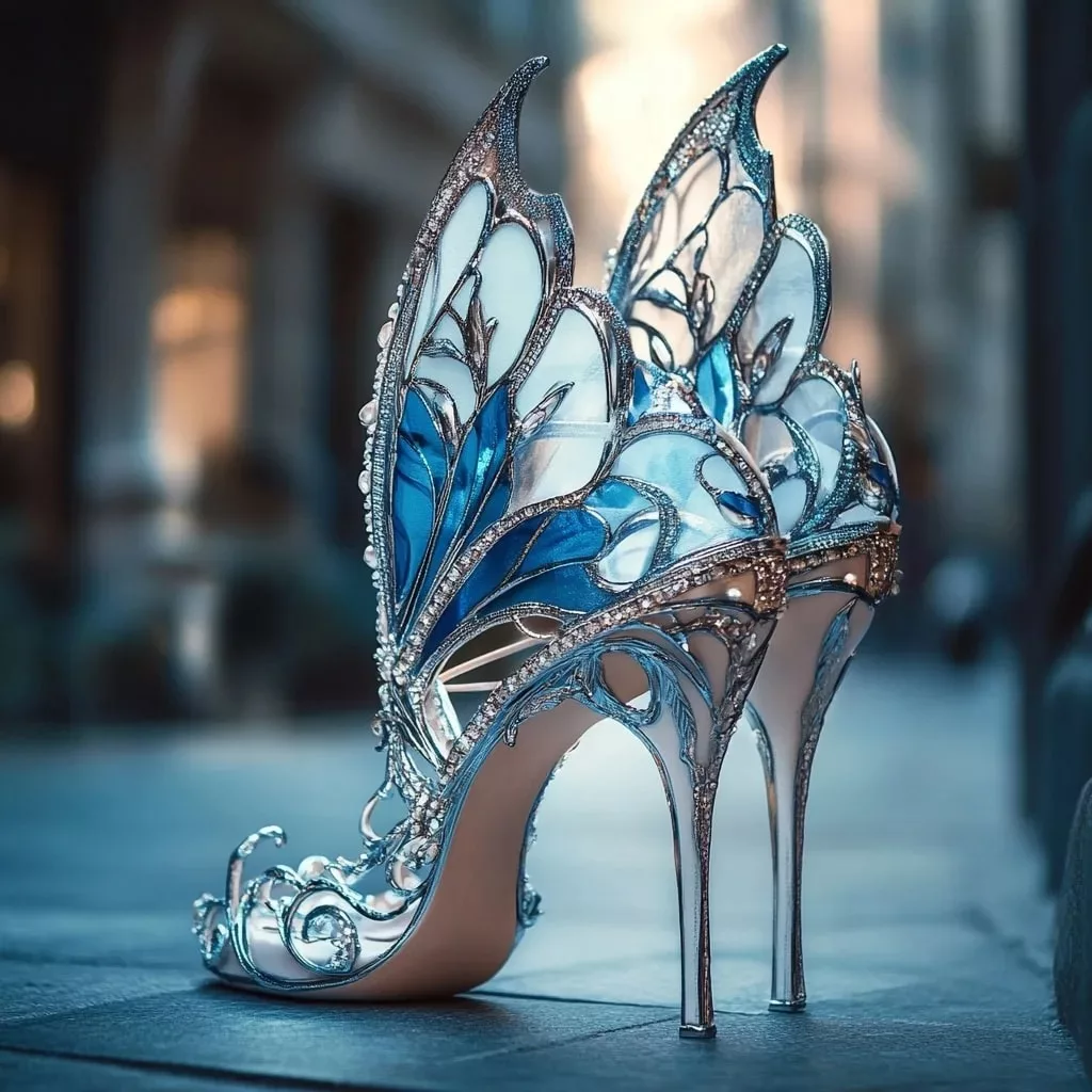 The Allure of Butterfly High Heels