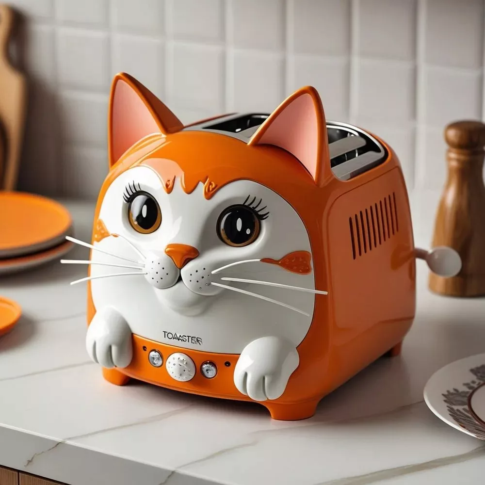 Why Cat Shaped Toasters Are So Appealing
