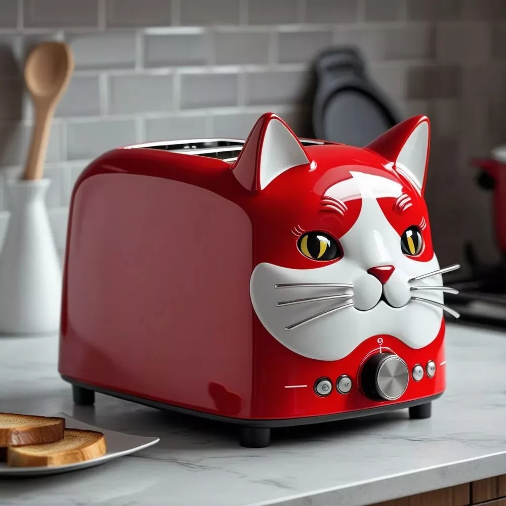 Design Features of Cat Shaped Toasters