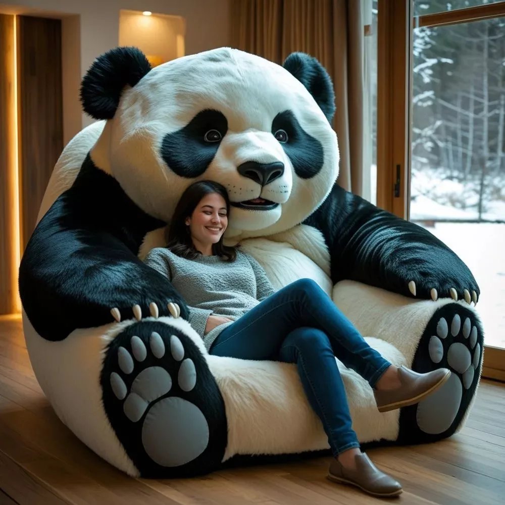 Design Features of Giant Bear Armchairs