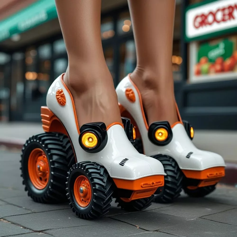 Styling Tractor High Heels