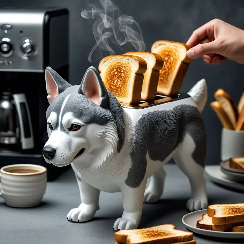 Design Features of Dog Shaped Toasters