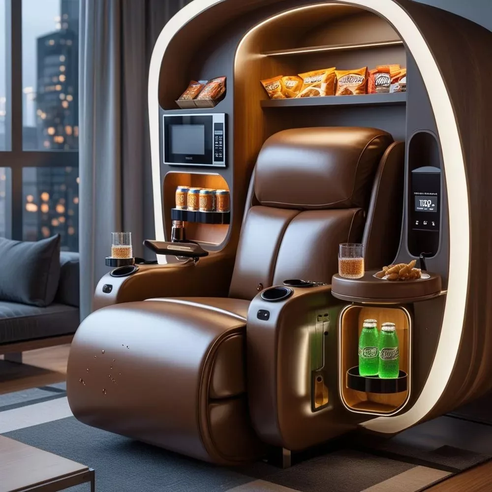 Incorporating Recliners With Built-in Kitchens into Your Home