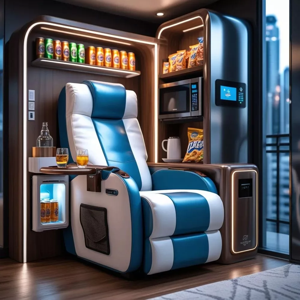 Incorporating Recliners With Built-in Kitchens into Your Home