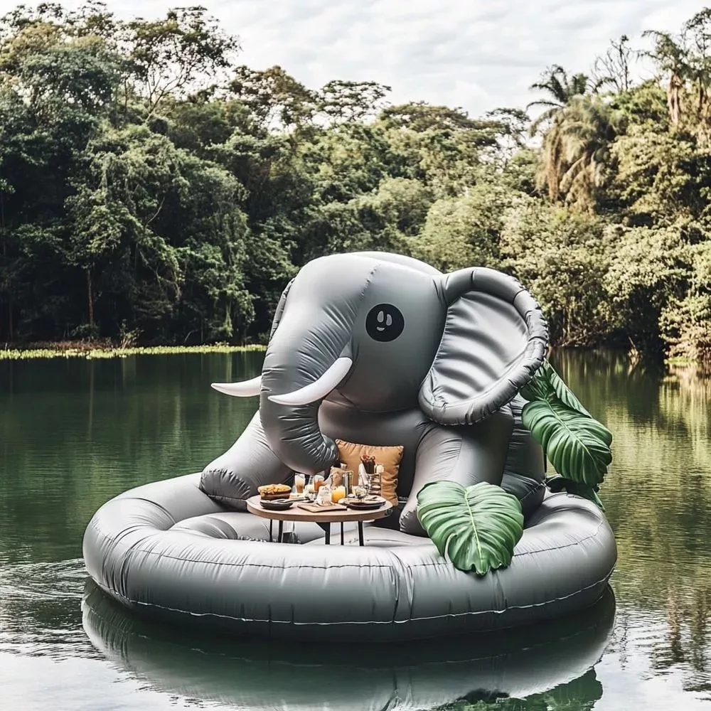 The Charm of Giant Inflatable Animal Lake Floats