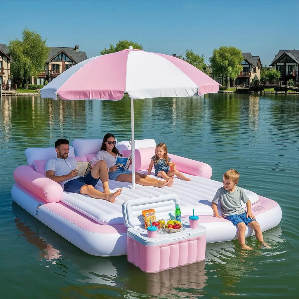 Integrating Inflatable Floating Lounges with Canopy into Your Outdoor Adventures