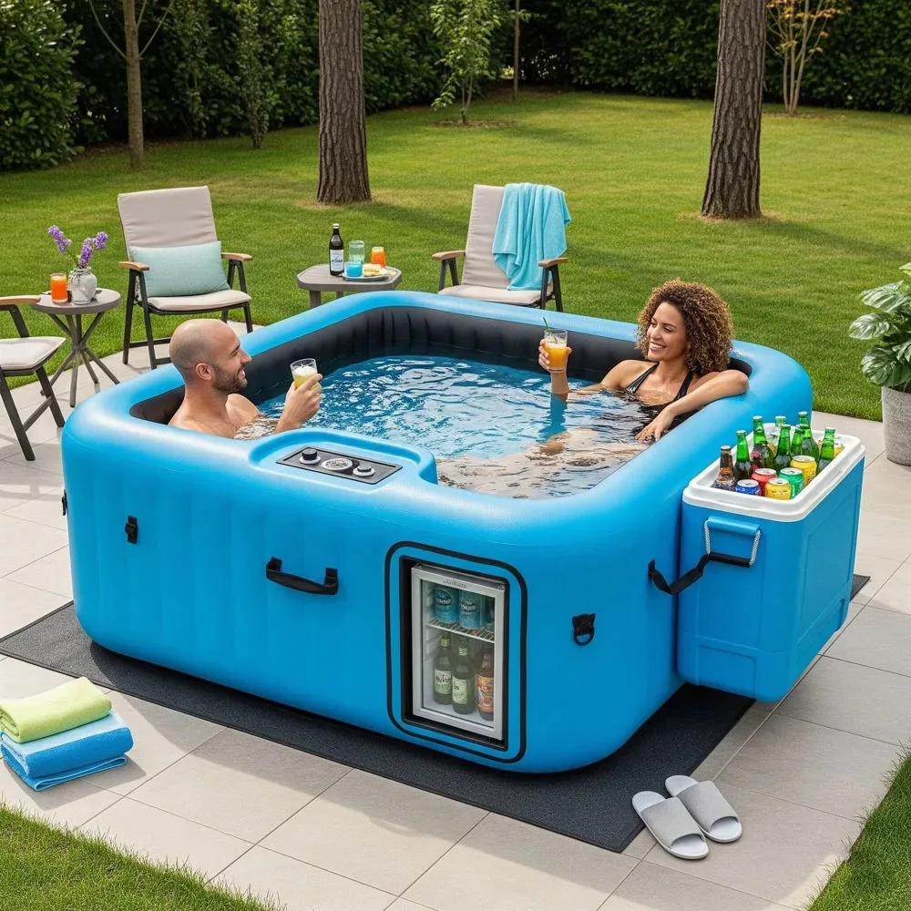Caring for Your Inflatable Hot Tub with Fridge and Coolers