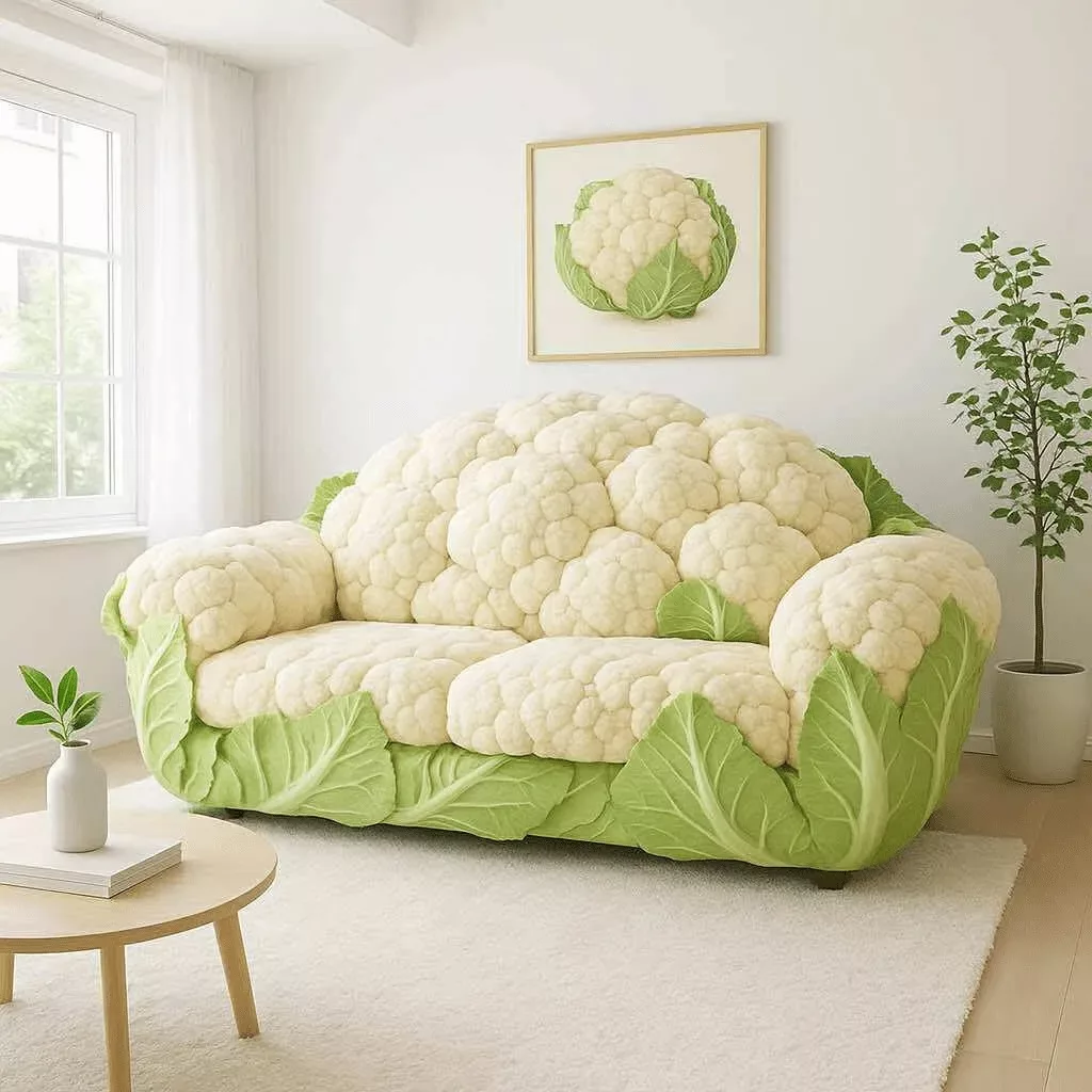 Design Features of Vegetable Sofas