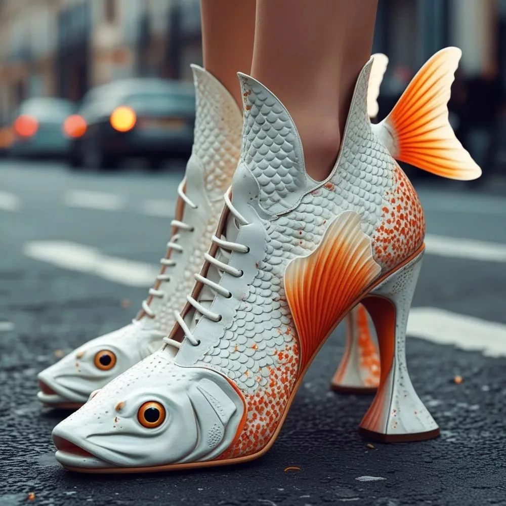 Materials for Fish High Heels