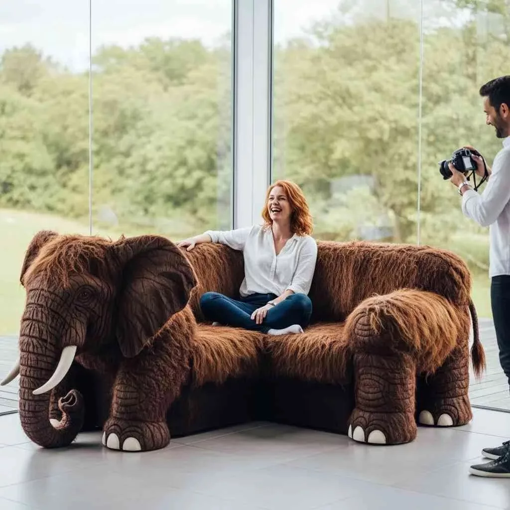 The Allure of Giant Animal Sofas