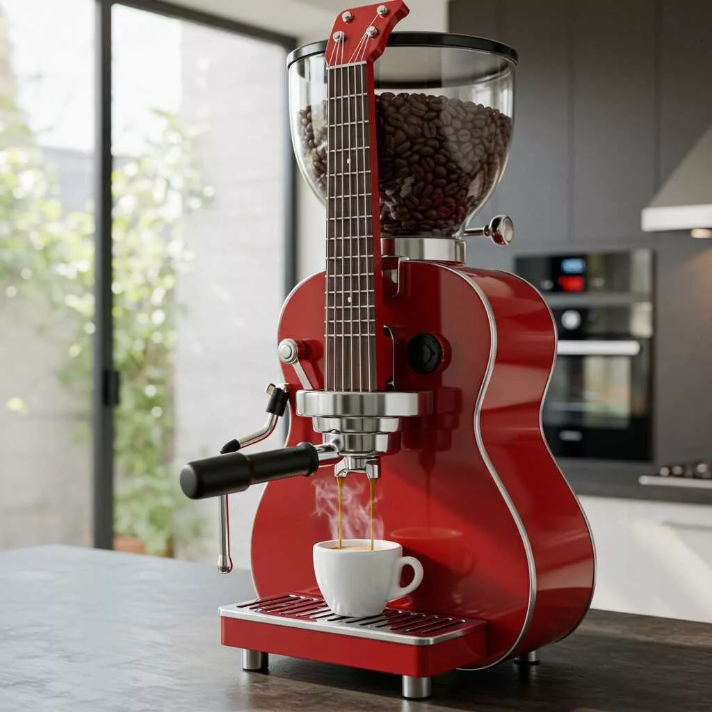 Design Features of Guitar Coffee Makers