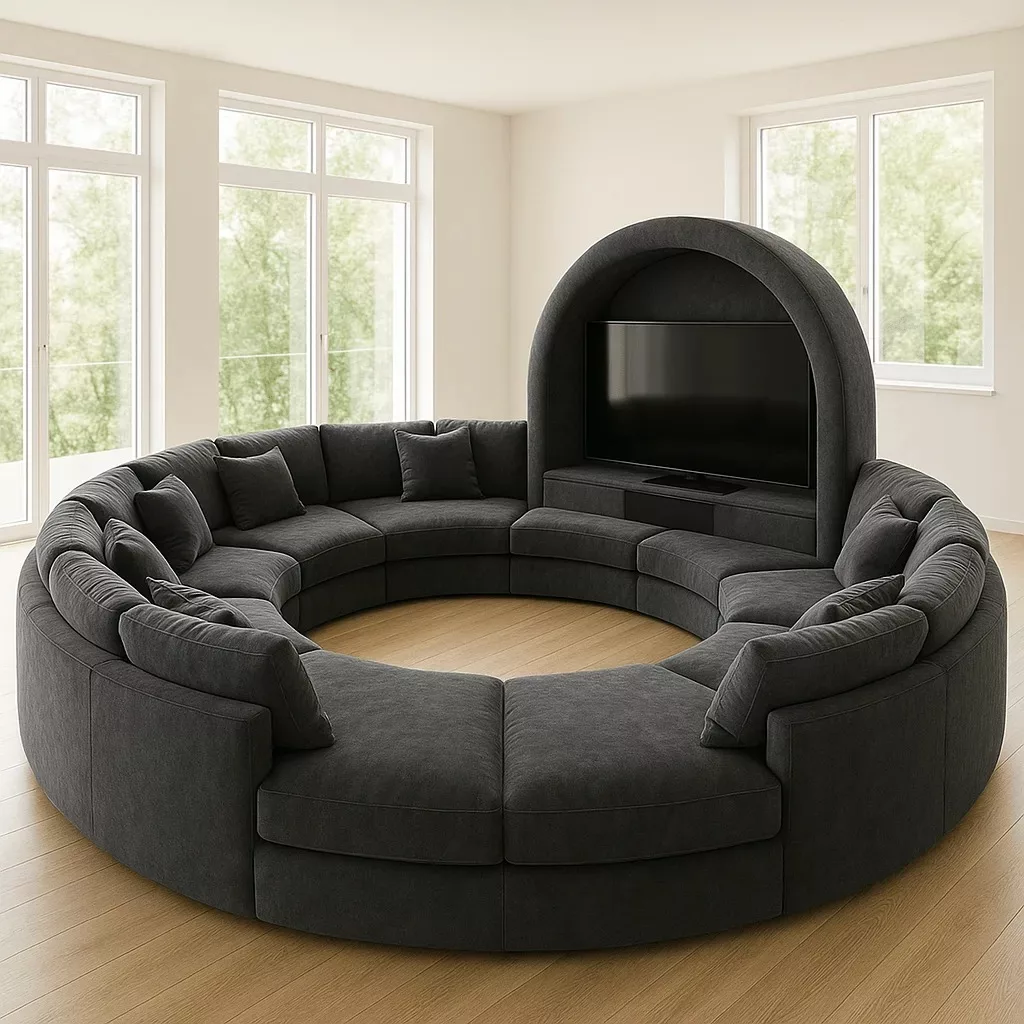 The Evolution of Sofas and Home Entertainment