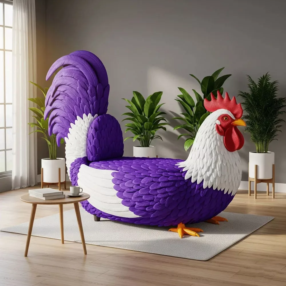 Integrating Chicken Shaped Sofas into Your Decor