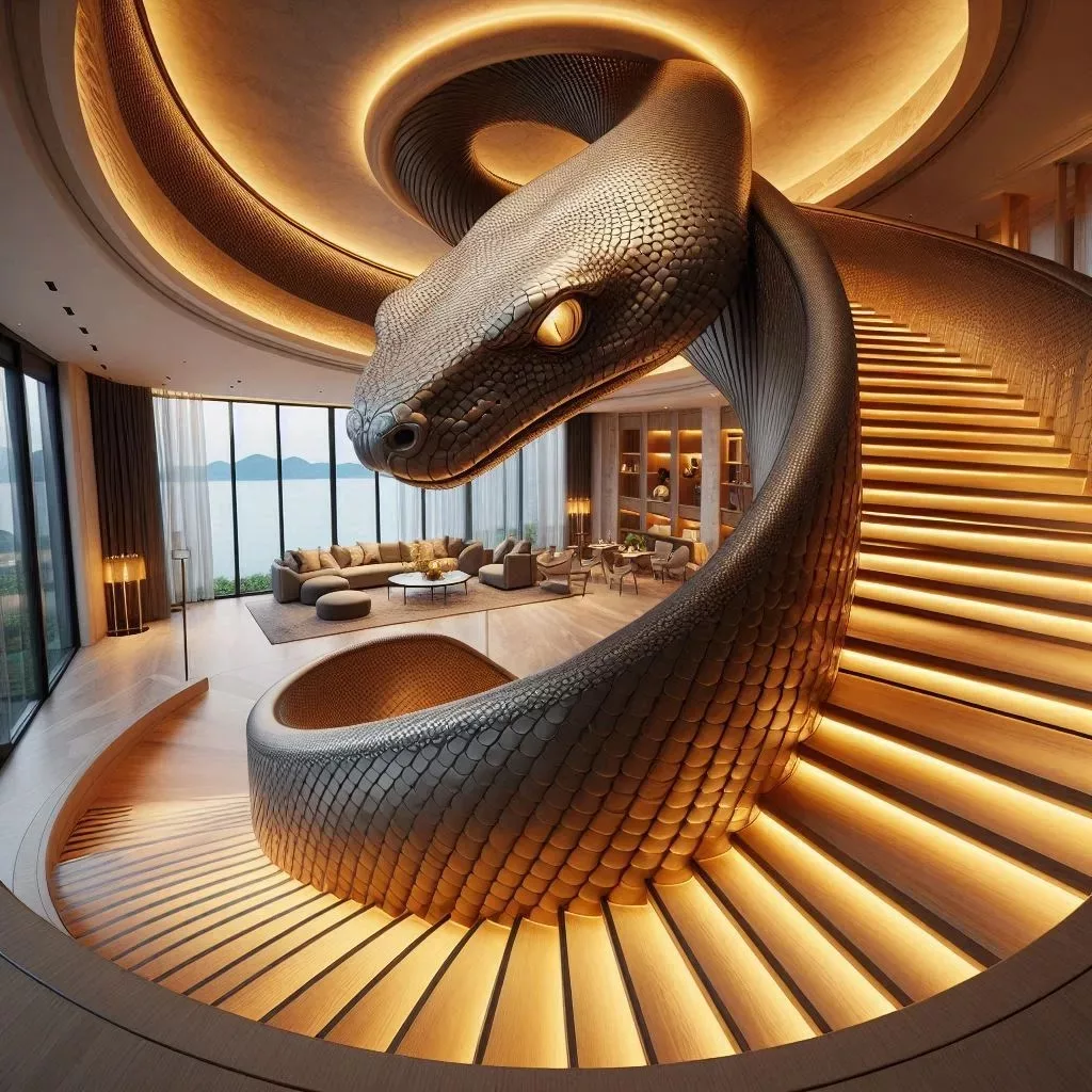 Benefits of a Snake-Shaped Staircase
