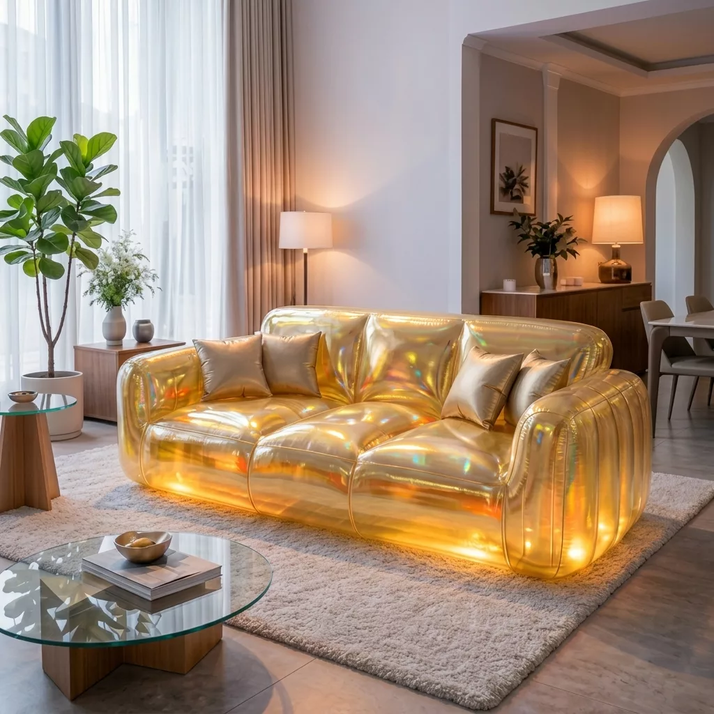 Key Features of a Transparent Inflatable Sofa