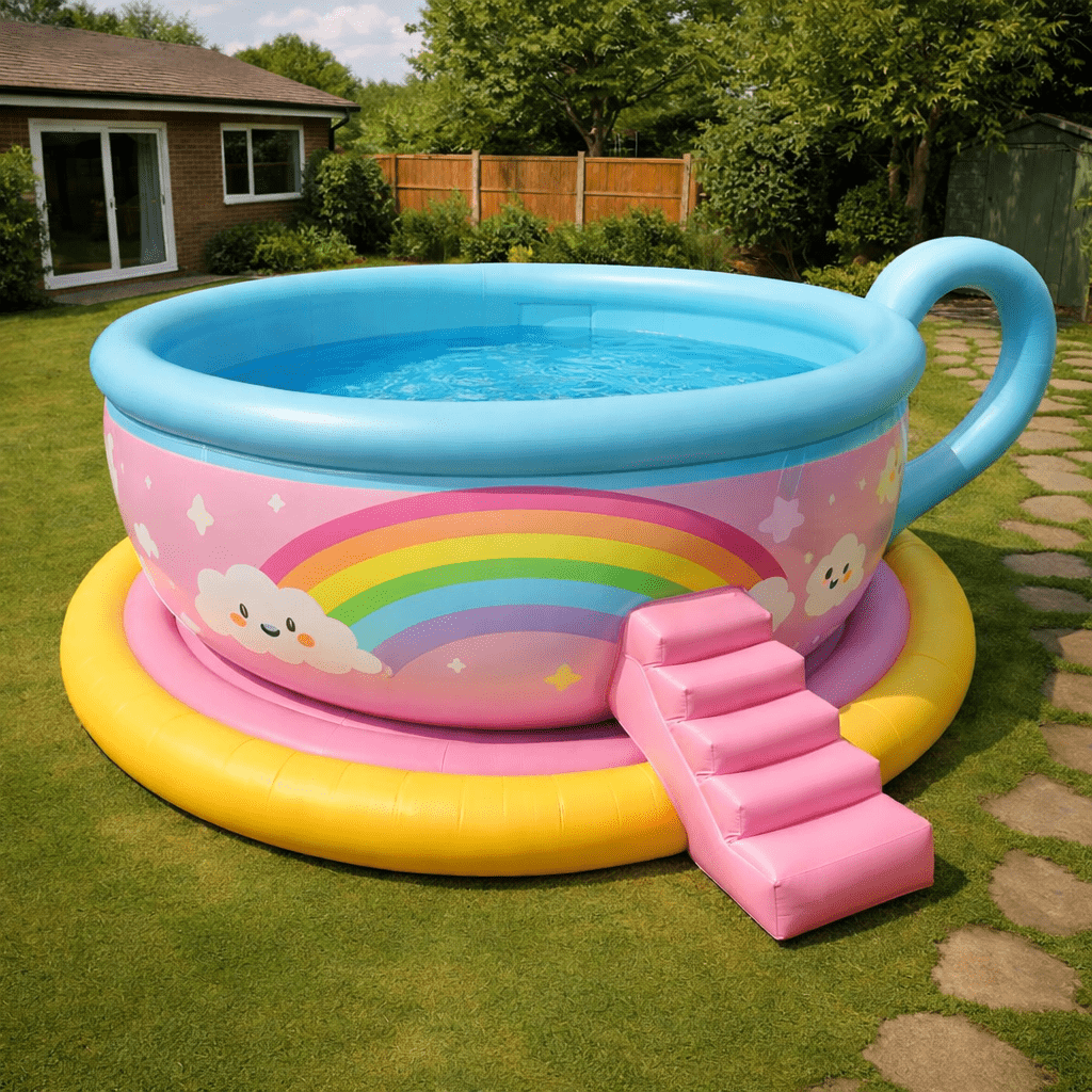 Key Features of Teacup Inflatable Pools