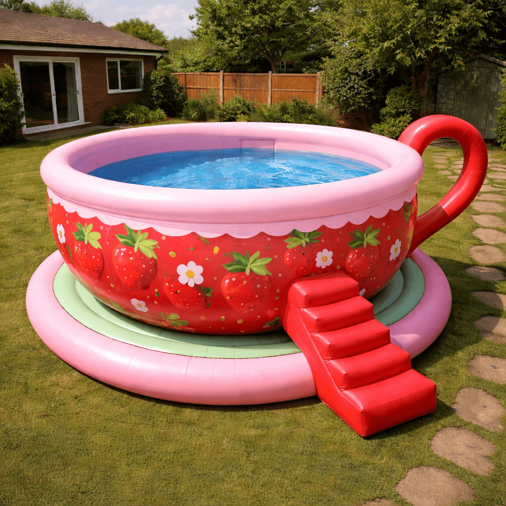 Styling Ideas for Teacup Inflatable Pools