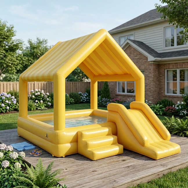 Why House Shaped Inflatable Pool is Trending