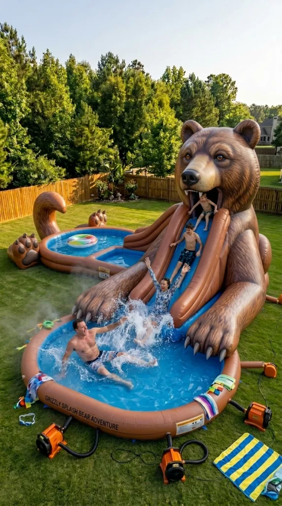 Why Inflatable Animal-Themed Water Slide Pool is Trending