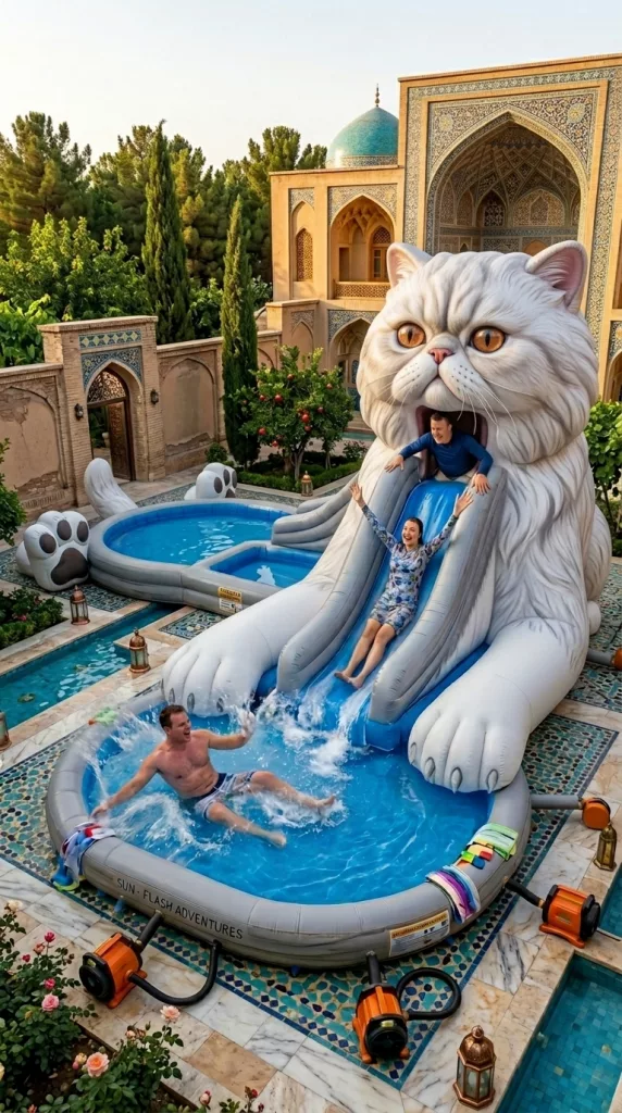 Benefits of Using Inflatable Animal-Themed Water Slide Pool
