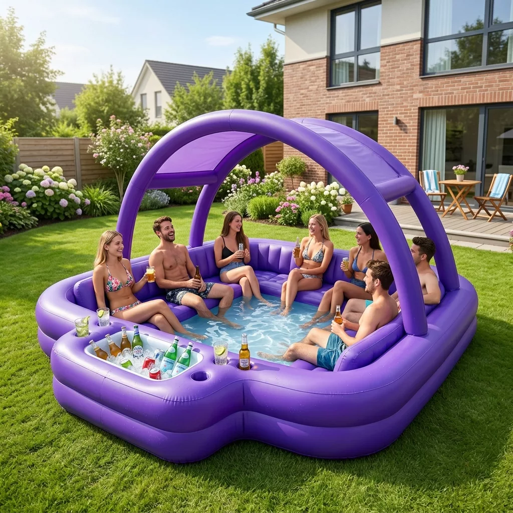 Benefits of Using an Inflatable Lounge Pool With Built In Cooler