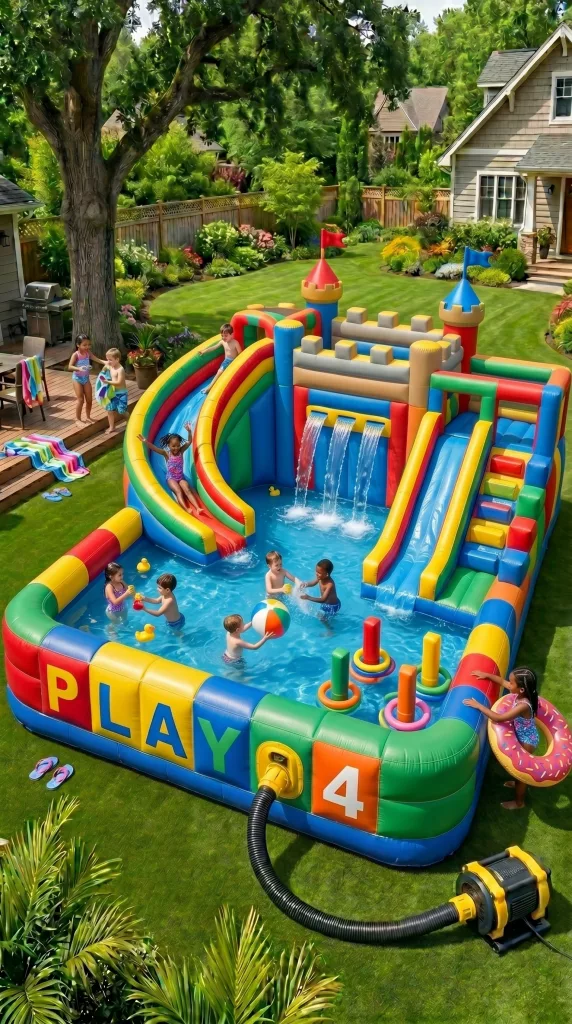 What is an Inflatable Water Playground