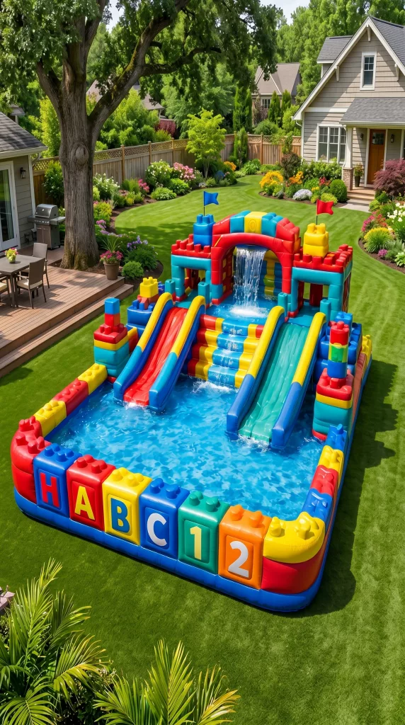 Styling Ideas for Inflatable Water Playground