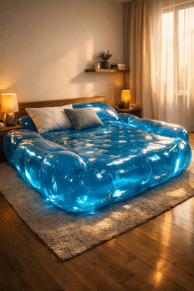 How to Style a Transparent Inflatable Sofa