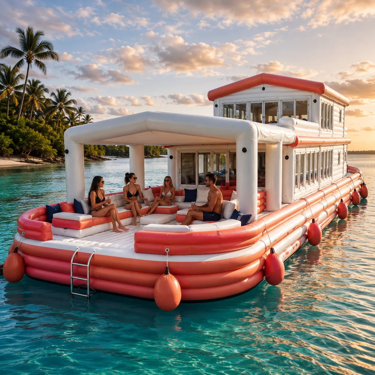 Perfect for Lake Parties and Floating Vacations