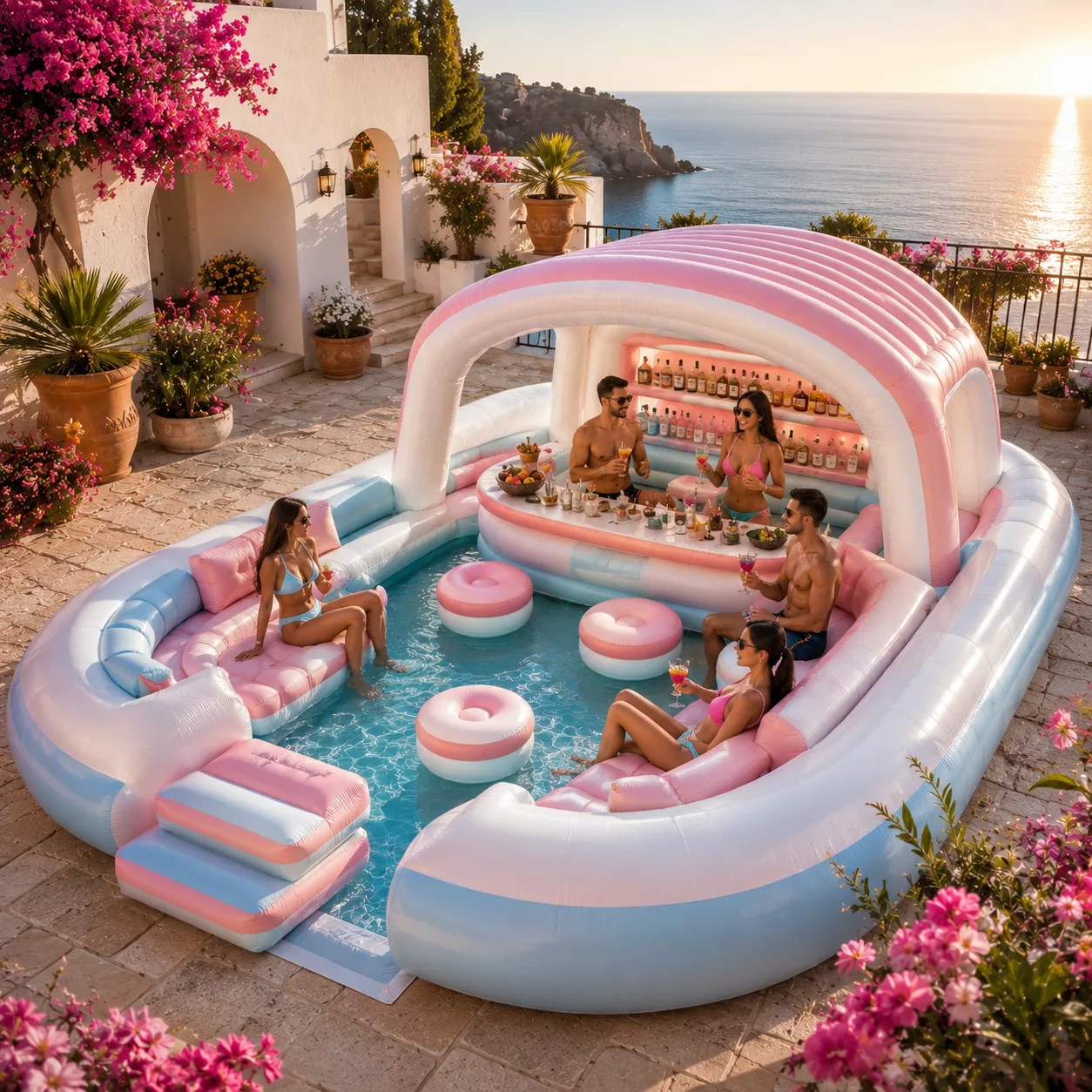 Why an Inflatable Pool Bar Is Perfect for Summer