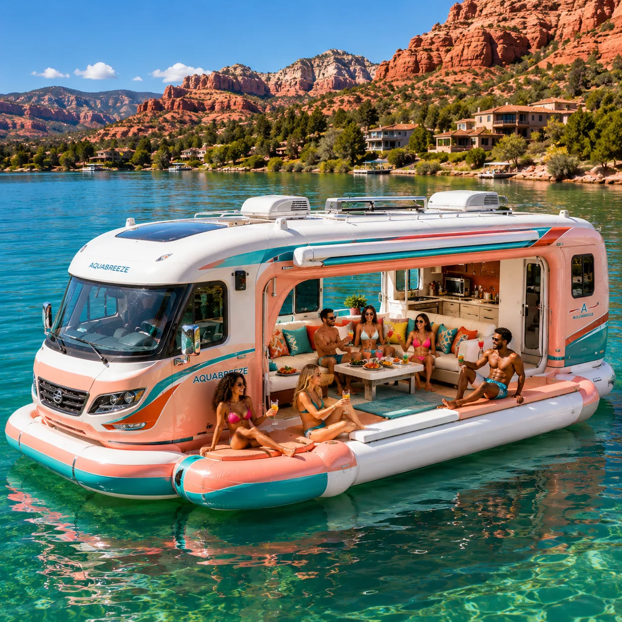 Perfect for Lake Parties and Weekend Getaways