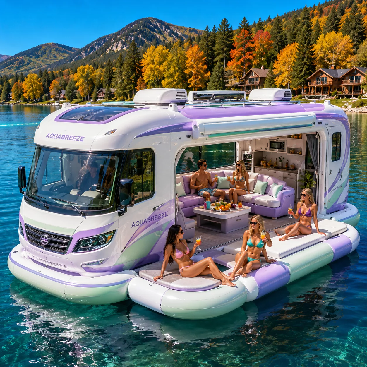 What Is an RV Lake Party Boat?